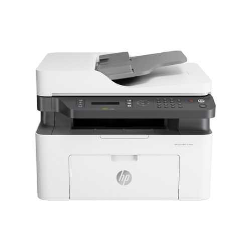 HP LaserJet MFP 137fnw - All-in-One A4 Wireless Laser Printer with ADF, Copy, Scan & Fax