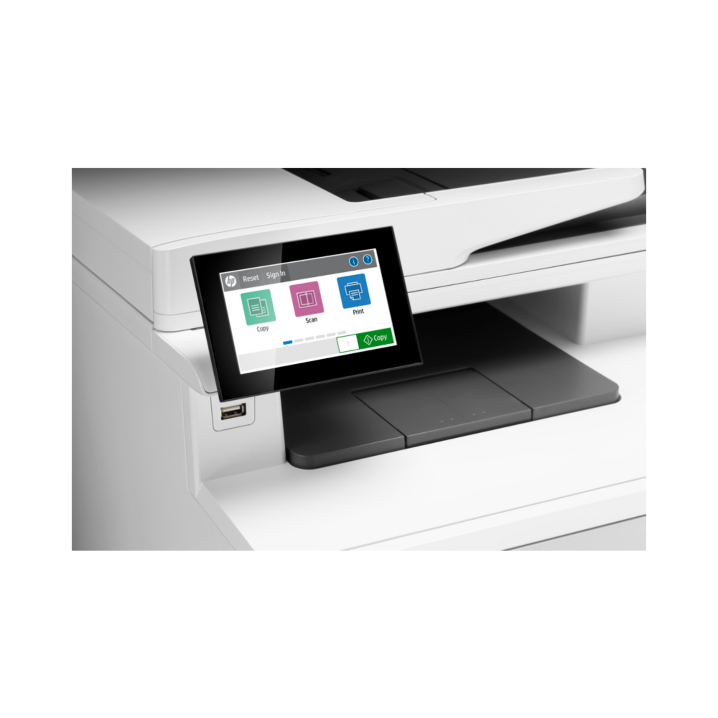 HP Color LaserJet Enterprise MFP M480f – All-in-One Laser Printer with Duplex Printing, ADF Scanner, and HP Smart | Best Office Printer