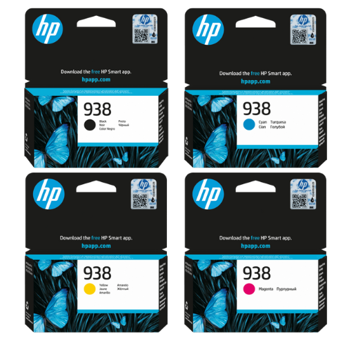 HP 938 Original Ink Cartridge Series – Reliable and High-Quality Printing