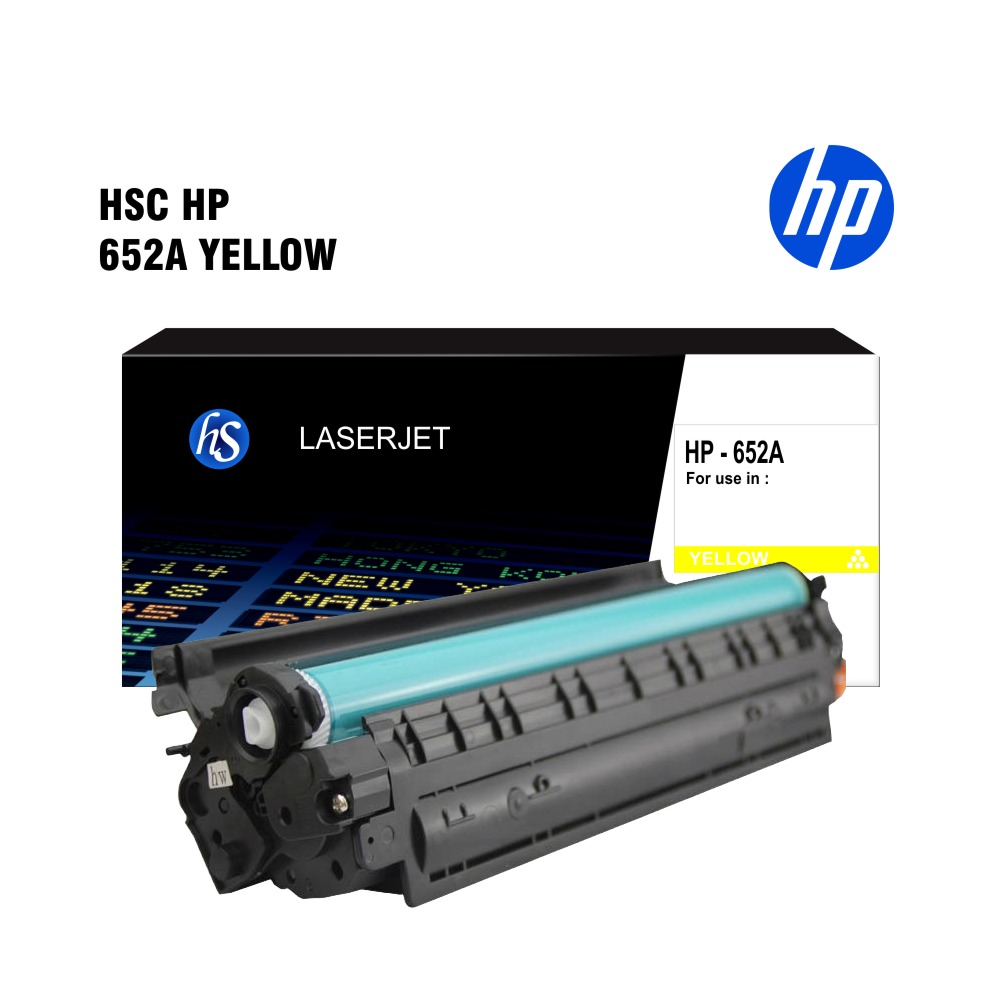 HP 652A (CF322A) Yellow Premium Compatible Toner in Qatar