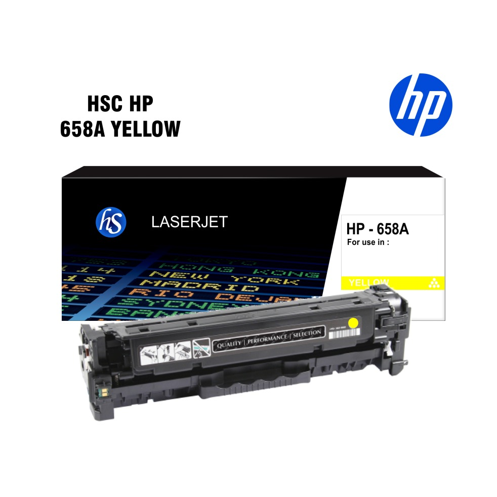 HP 658A (W2002A) Yellow Premium Compatible Toner in Qatar