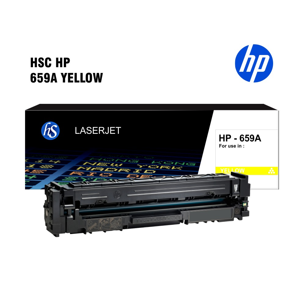 HP 659A (W2012A) Yellow Premium Compatible Toner in Qatar