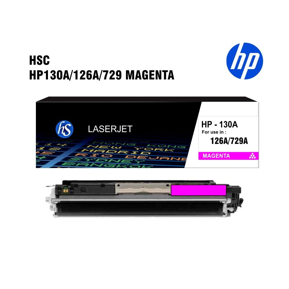 Premium Compatible Magenta Toner for HP 130A / 126A & Canon 729 (CF353A / CE313A)