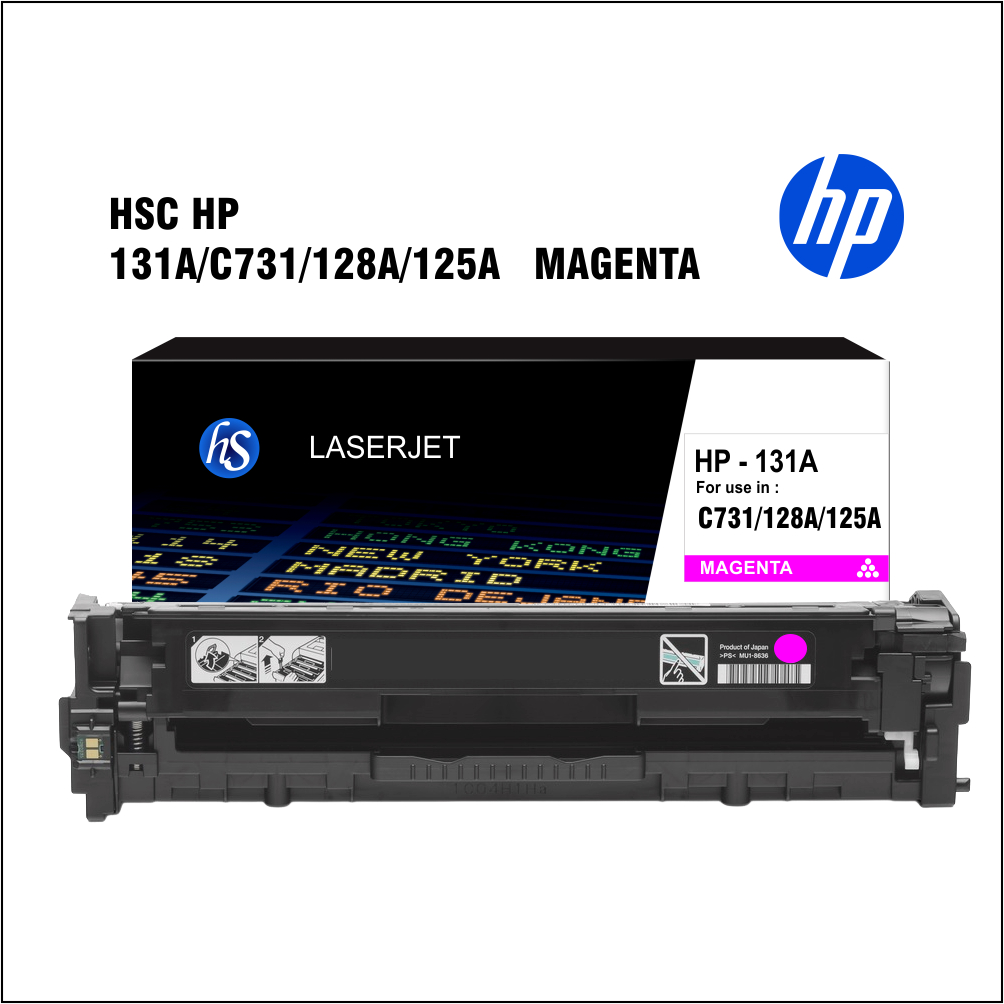 HP 131A / C731 / 128A / 125A (CF213A) Magenta Premium Compatible Toner in Qatar