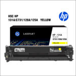 HP 131A / C731 / 128A / 125A (CF212A) Yellow Premium Compatible Toner in Qatar