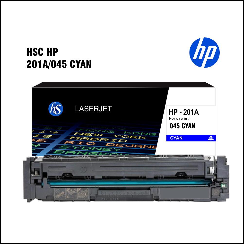 HP 201A / 045 (CF401A) Cyan Premium Compatible Toner in Qatar