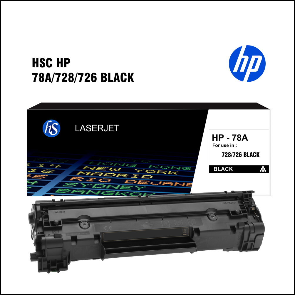 HP 78A / 728 / 726 (CE278A) Black Premium Compatible Toner in Qatar