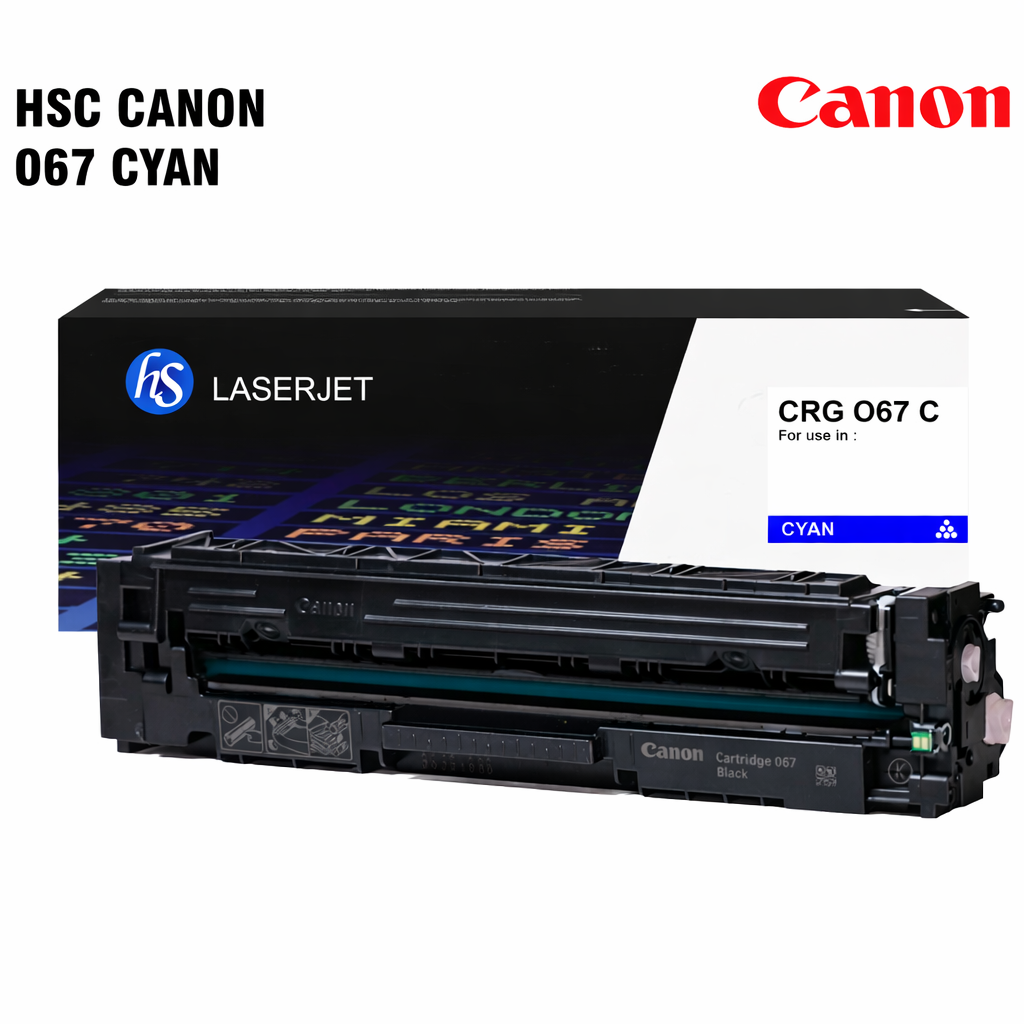 Canon 067 Cyan 4X Compatible Toner in Qatar