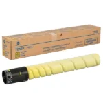 Genuine Konica Minolta TN-221Y Yellow Original Toner CartridgeYellowA0DK057