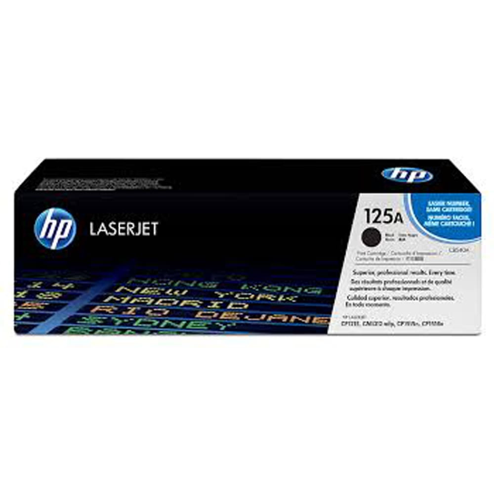 HP 125A BLACK Original Toner CartridgeBlackCE310A