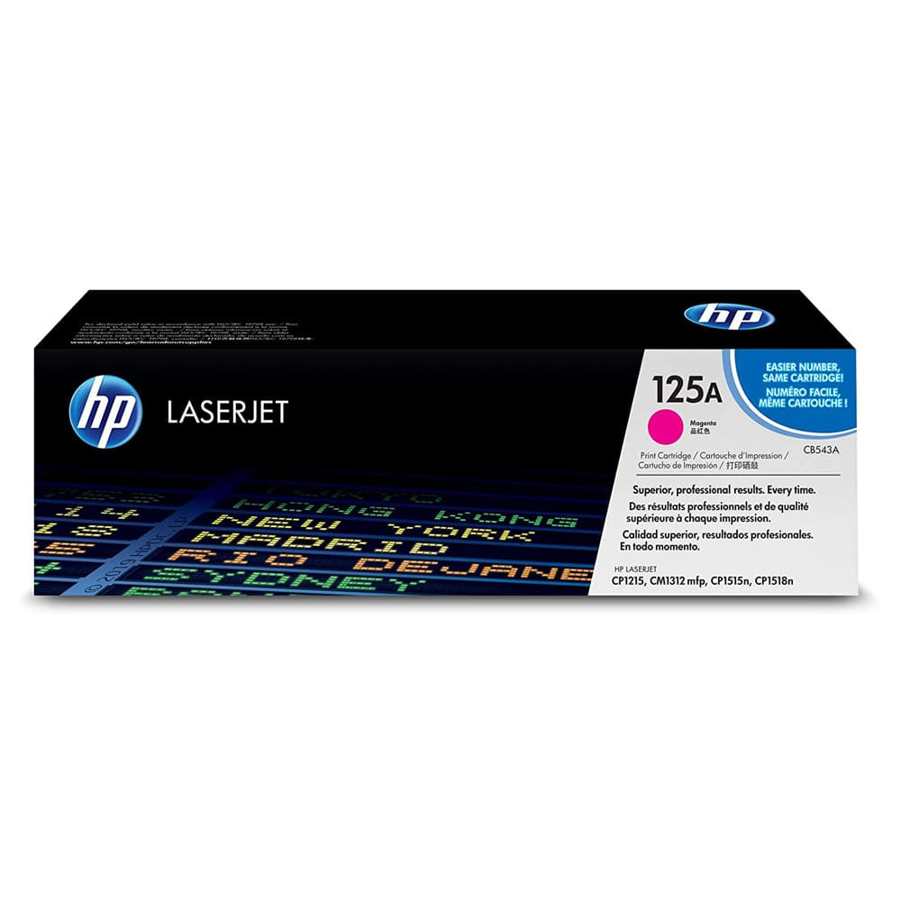 HP 125A MAGENTA Original Toner CartridgeMagentaCE313A