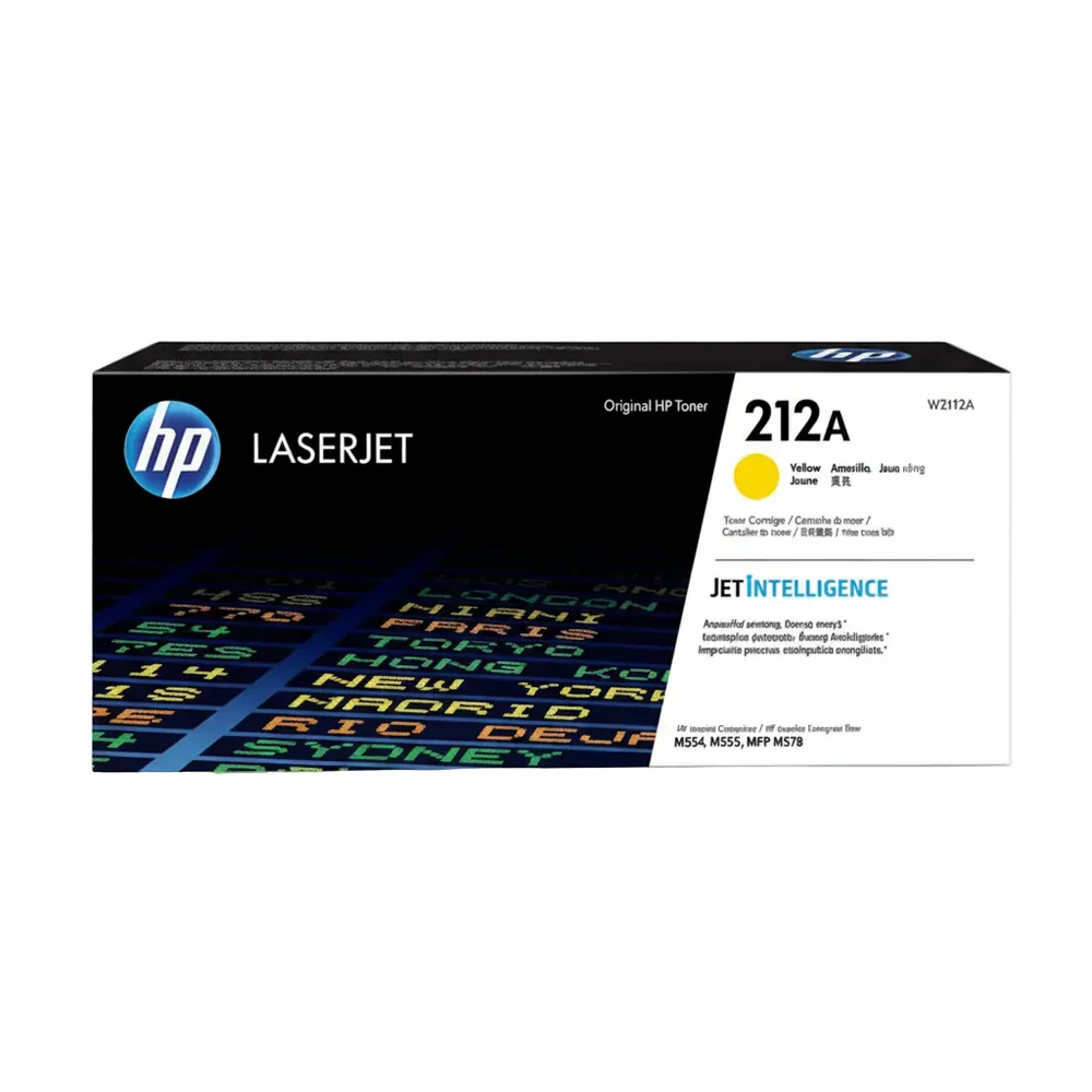 HP 212A YELLOW Original Toner CartridgeYellowW2122A