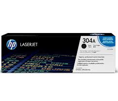 HP 304A BLACK Original Toner CartridgeBlackCC530A