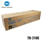 KONICA MINOLTA TN214 BLACK Original Toner CartridgeBlackTN214K